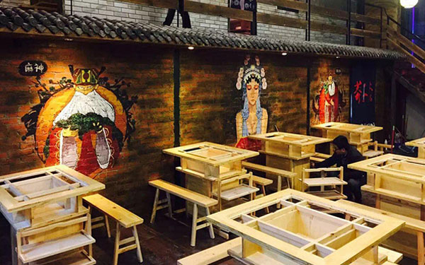 淮安墙体彩绘餐厅